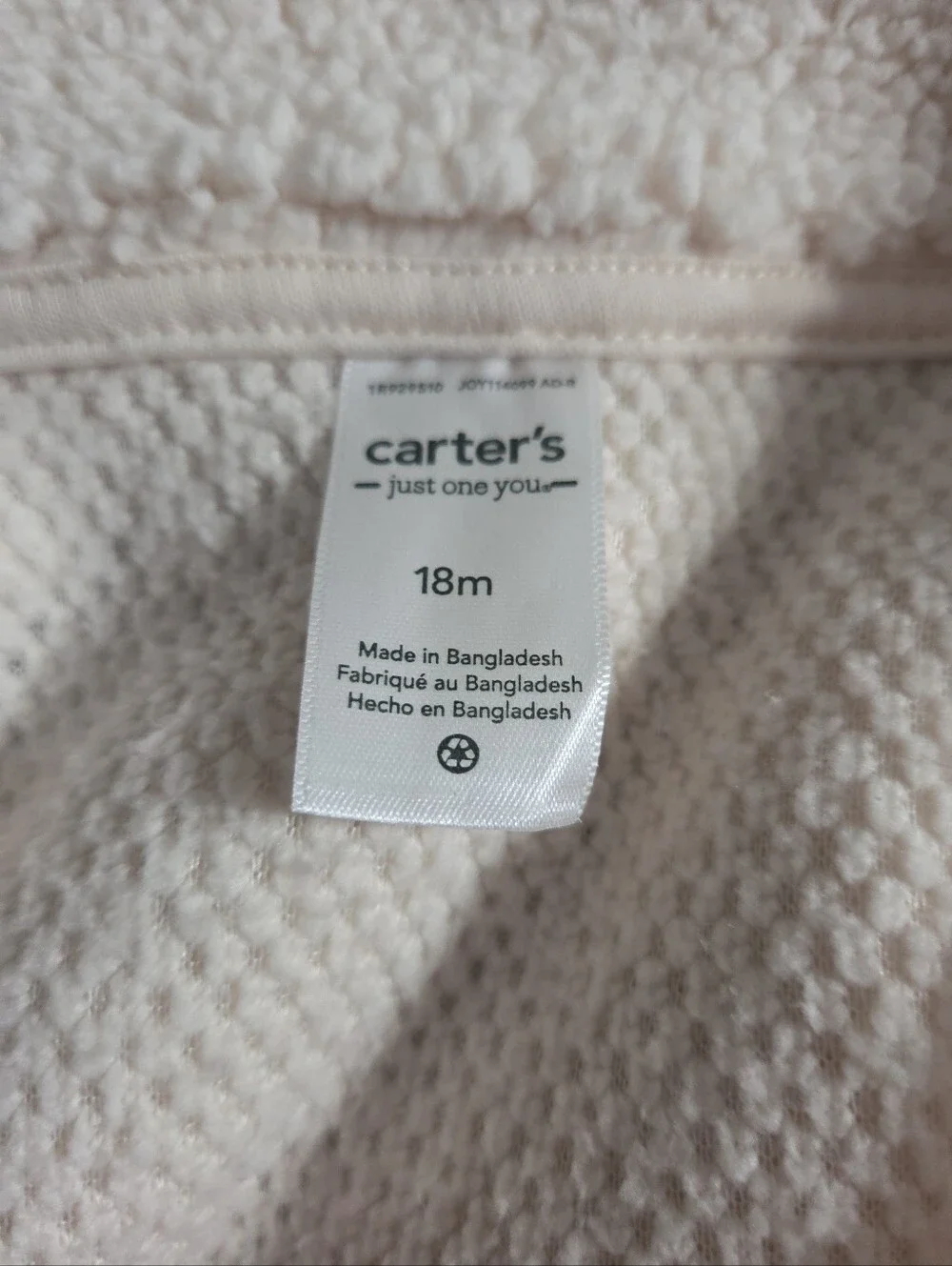 Lot Of 2 Girls Vests 18M Tahari Faux Fur& Carters Teddy Fleece